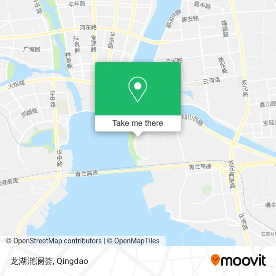 龙湖滟澜荟 map
