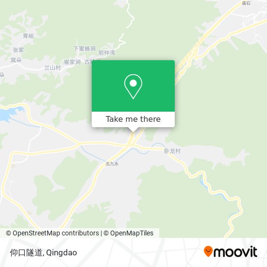 仰口隧道 map