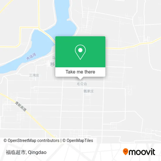 福临超市 map