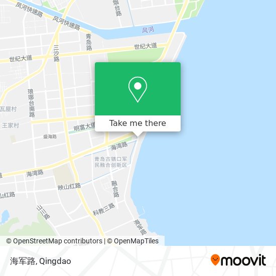 海军路 map