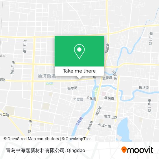 青岛中海嘉新材料有限公司 map