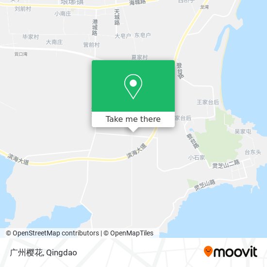 广州樱花 map