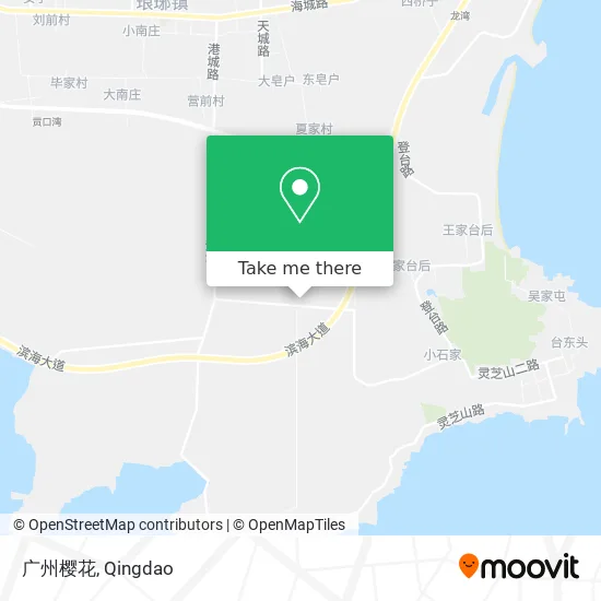 广州樱花 map