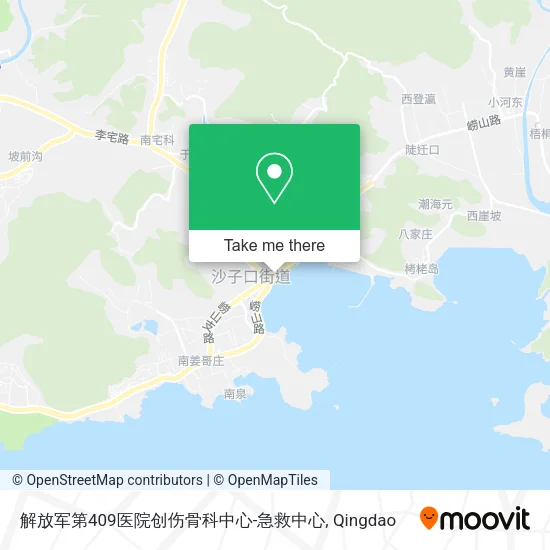 解放军第409医院创伤骨科中心-急救中心 map