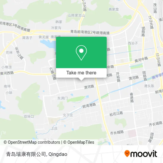 青岛瑞康有限公司 map