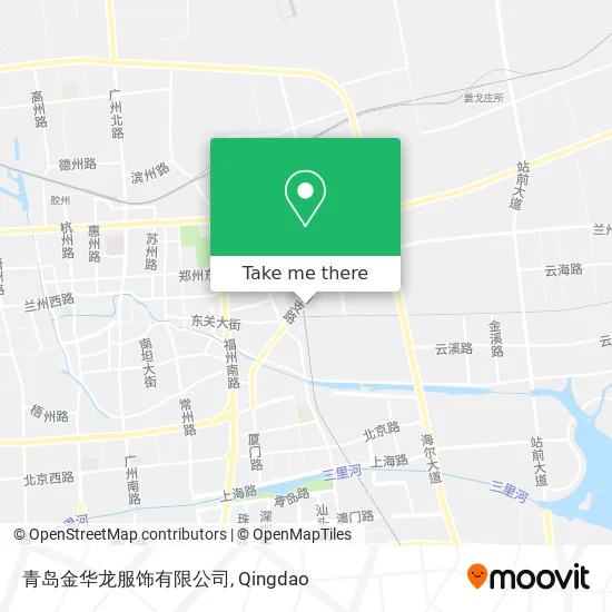 青岛金华龙服饰有限公司 map