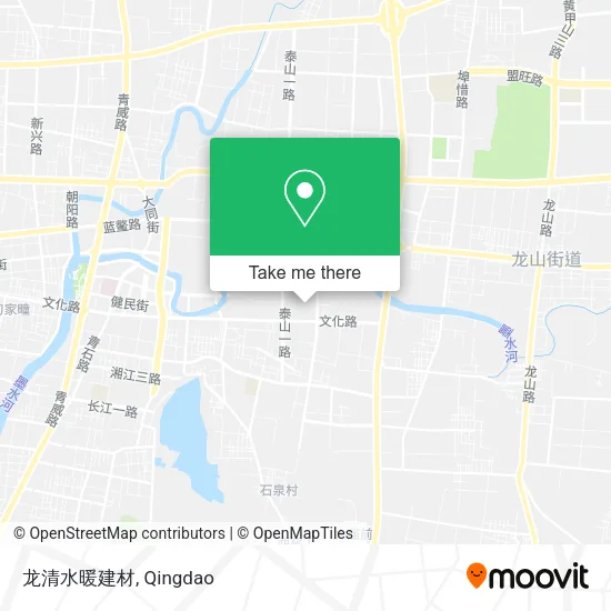 龙清水暖建材 map