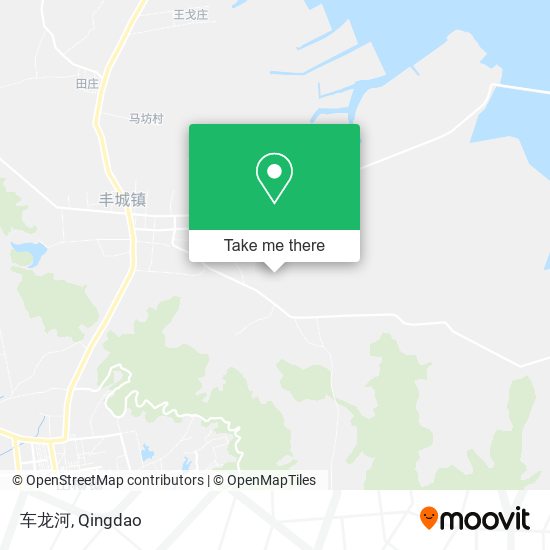 车龙河 map