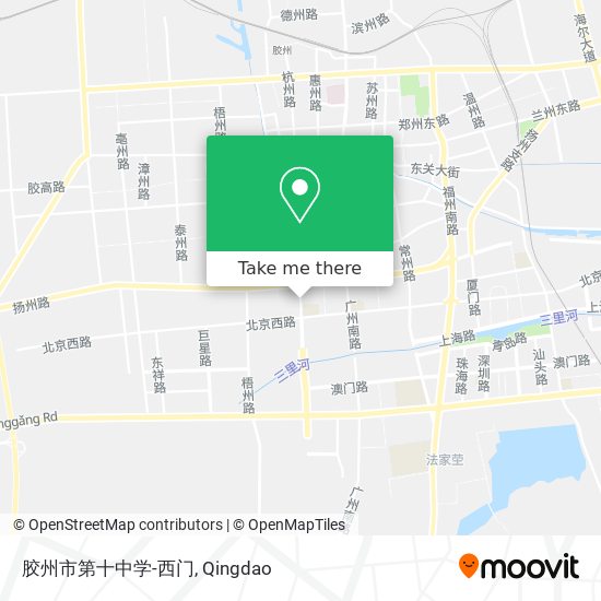 胶州市第十中学-西门 map