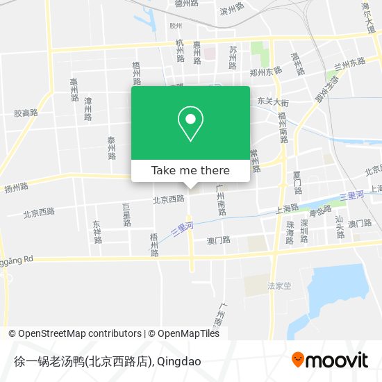 徐一锅老汤鸭(北京西路店) map