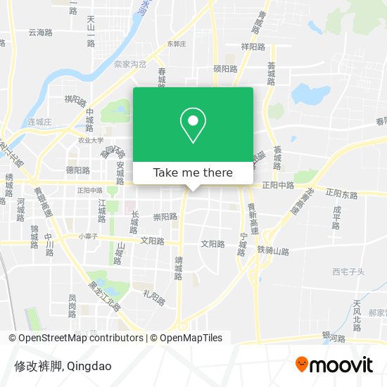 修改裤脚 map