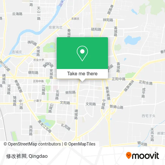 修改裤脚 map