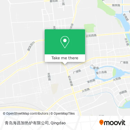 青岛海昌加热炉有限公司 map