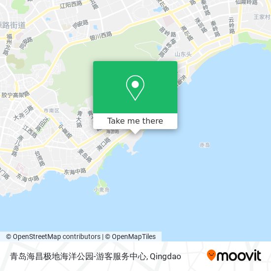青岛海昌极地海洋公园-游客服务中心 map