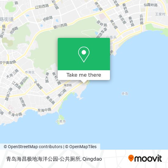 青岛海昌极地海洋公园-公共厕所 map