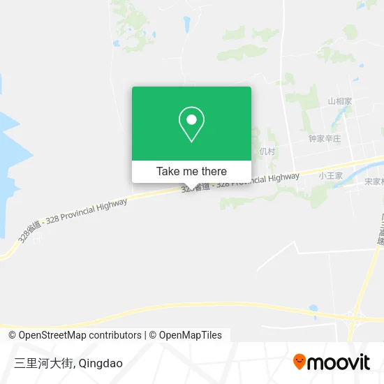 三里河大街 map