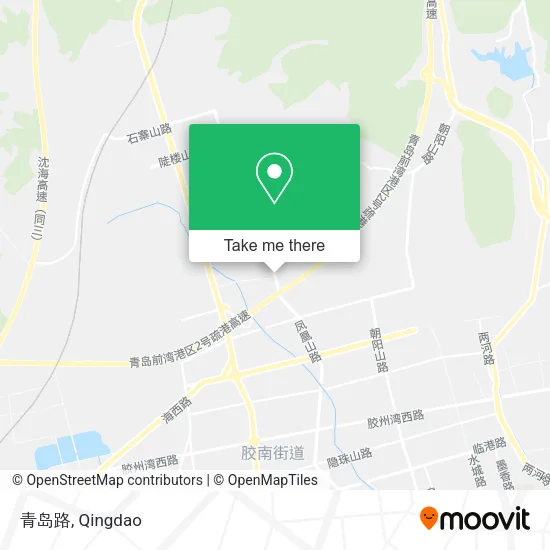 青岛路 map