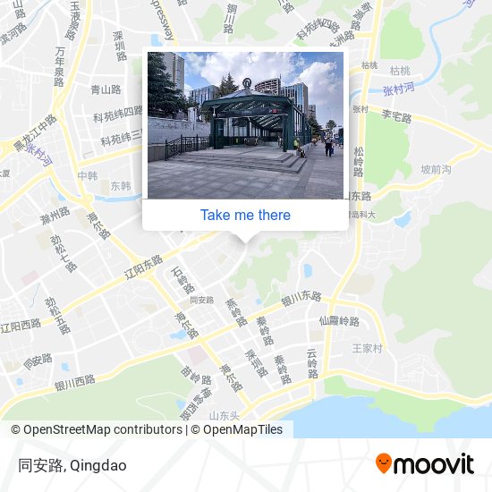 同安路 map