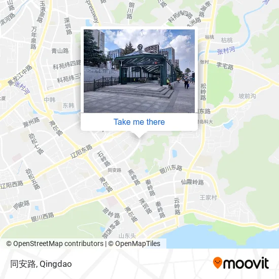 同安路 map