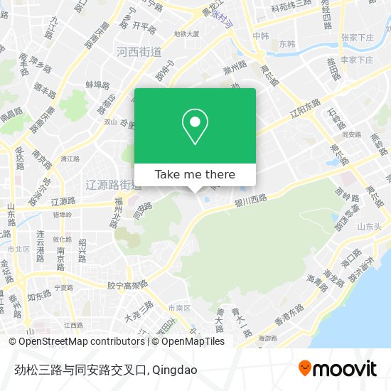 劲松三路与同安路交叉口 map