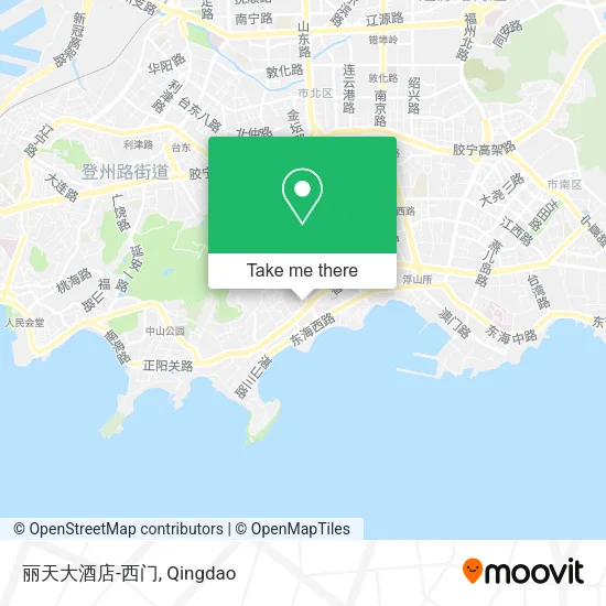 丽天大酒店-西门 map