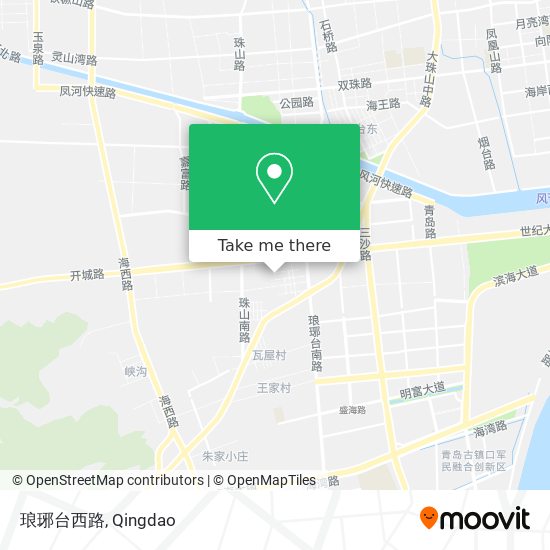 琅琊台西路 map