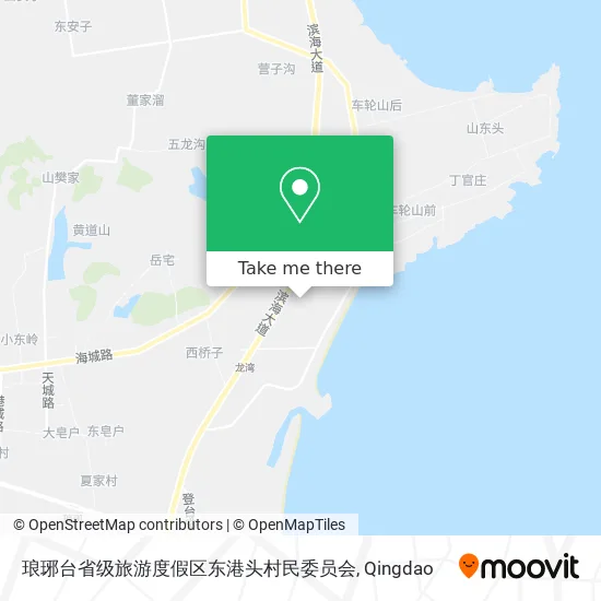琅琊台省级旅游度假区东港头村民委员会 map