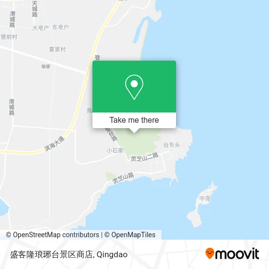 盛客隆琅琊台景区商店 map