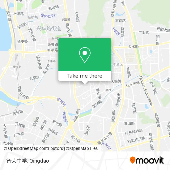 智荣中学 map