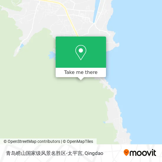 青岛崂山国家级风景名胜区-太平宫 map