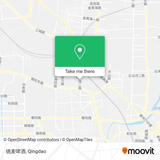 德麦啤酒 map