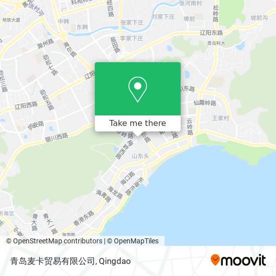 青岛麦卡贸易有限公司 map