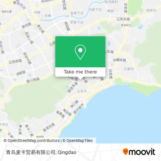 青岛麦卡贸易有限公司 map