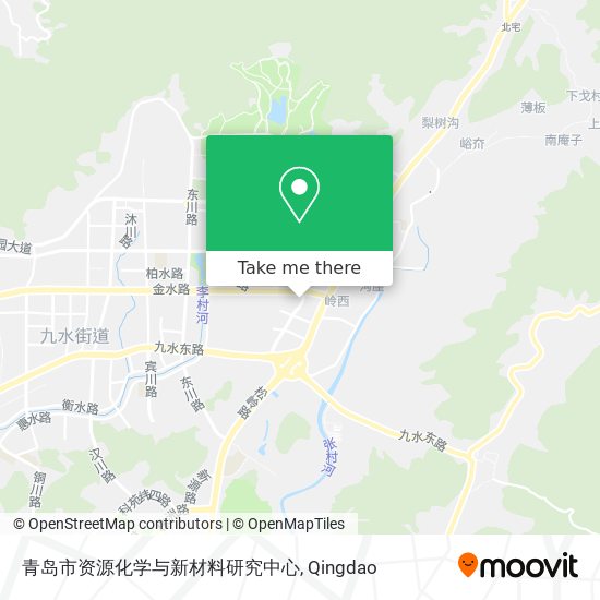 青岛市资源化学与新材料研究中心 map