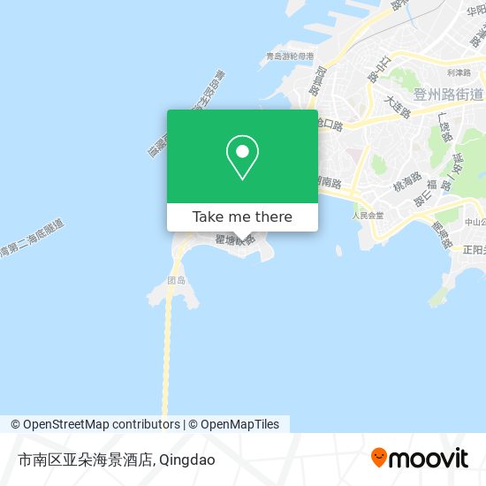 市南区亚朵海景酒店 map