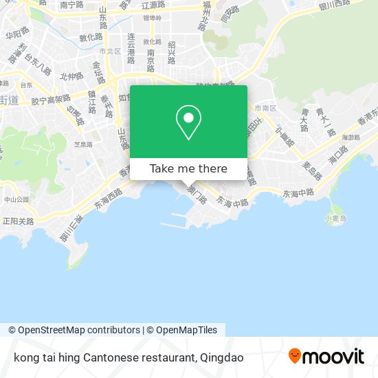 kong tai hing Cantonese restaurant map