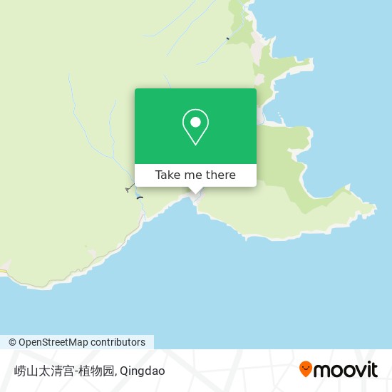 崂山太清宫-植物园 map