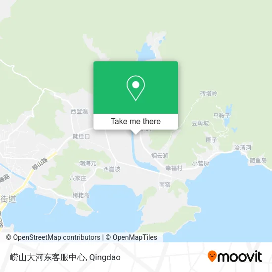 崂山大河东客服中心 map