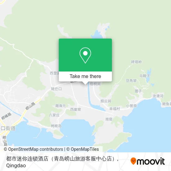 都市迷你连锁酒店（青岛崂山旅游客服中心店） map