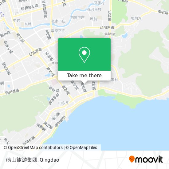 崂山旅游集团 map