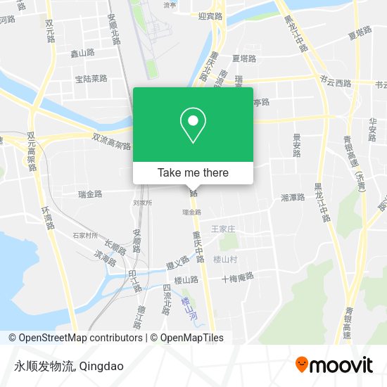 永顺发物流 map
