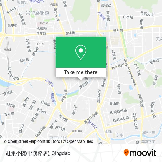 赶集小院(书院路店) map