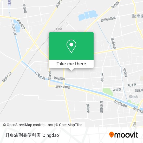 赶集农副品便利店 map