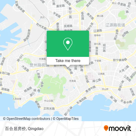 百合居房价 map