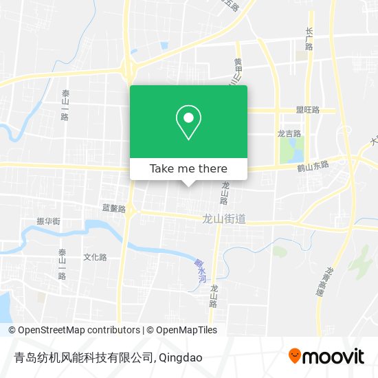 青岛纺机风能科技有限公司 map