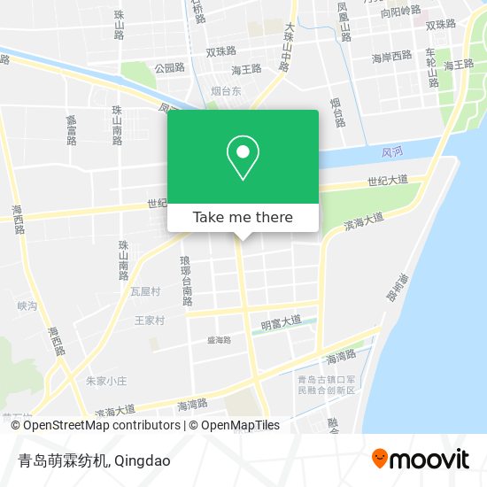 青岛萌霖纺机 map