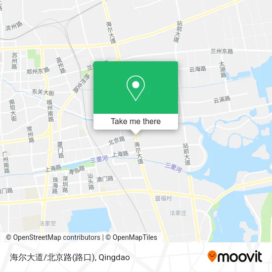 海尔大道/北京路(路口) map