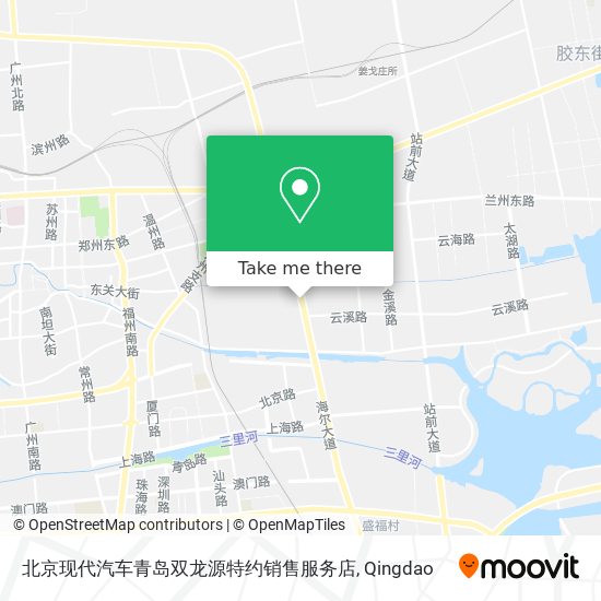 北京现代汽车青岛双龙源特约销售服务店 map