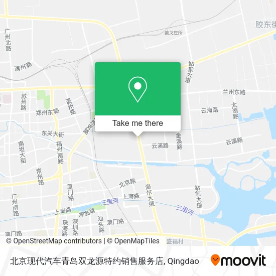 北京现代汽车青岛双龙源特约销售服务店 map