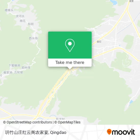 玥竹山庄红云阁农家宴 map